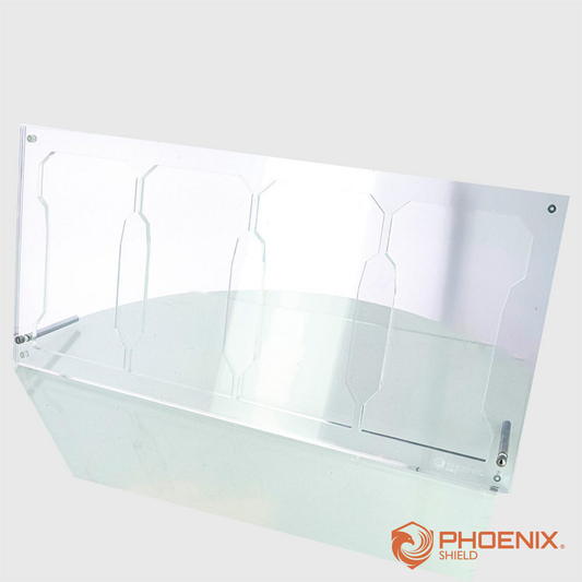 Protection 4 Boosters Blisters - Acrylique - Phoenix Shield