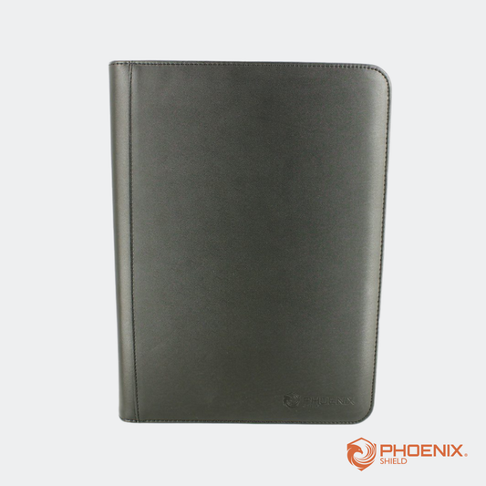 Classeur 3x3 Deluxe 360 emplacements - Pour Toploader Noir - Phoenix Shield