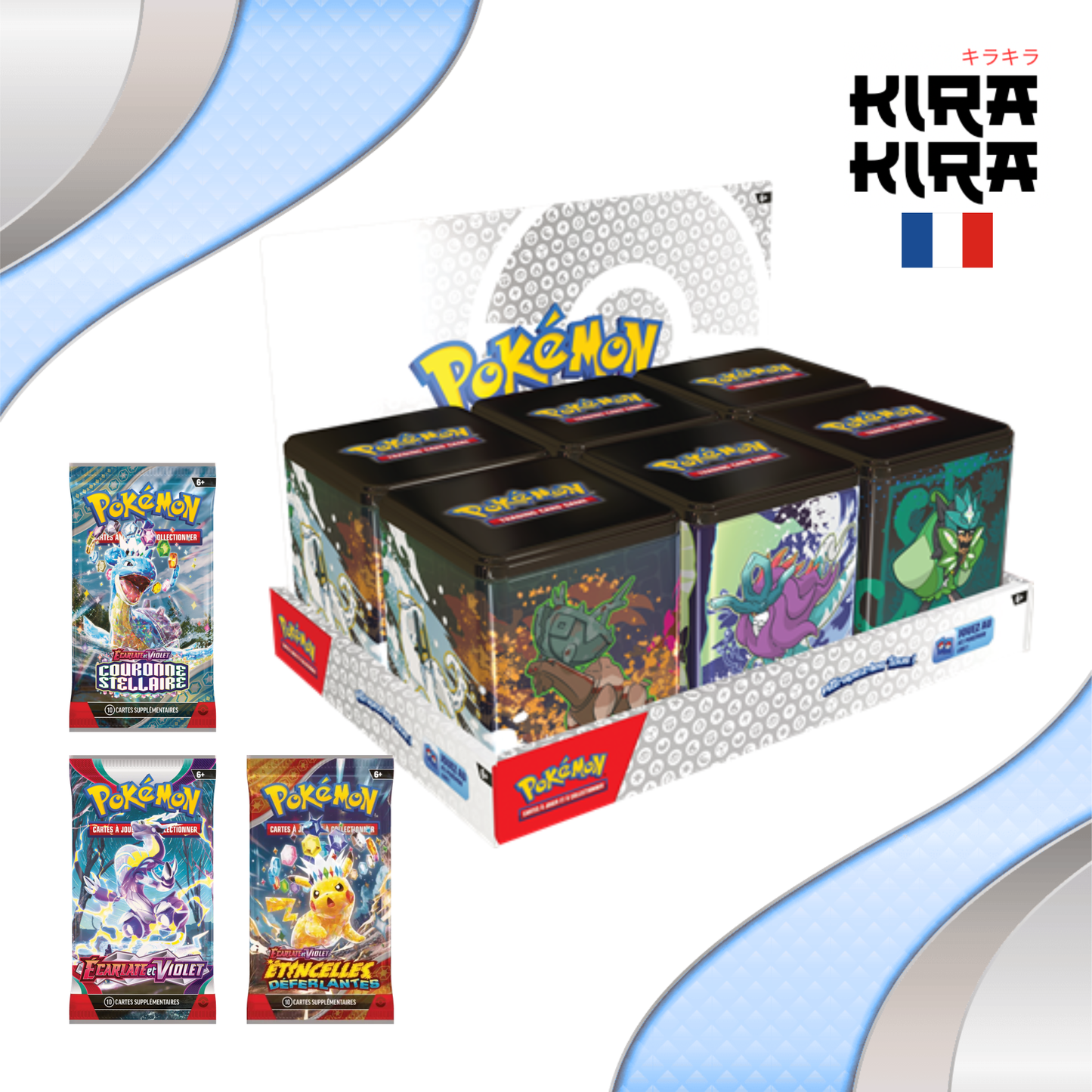 Pokémon Display Tin Cube Q1 2025 - FR