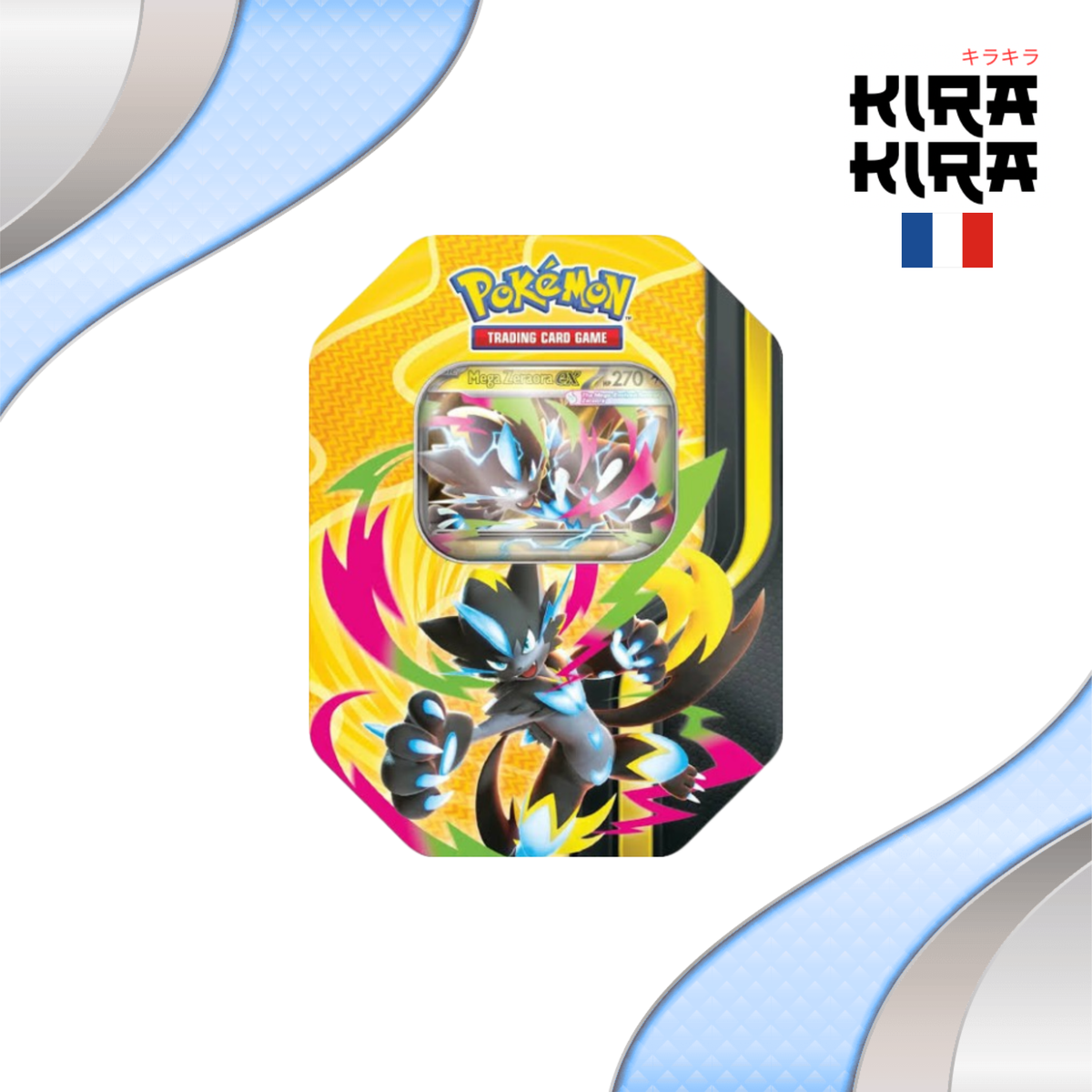 Pokémon Lot de 3 Pokebox Méga-Dracolosse, Méga-Zéraora et Méga-Darkrai