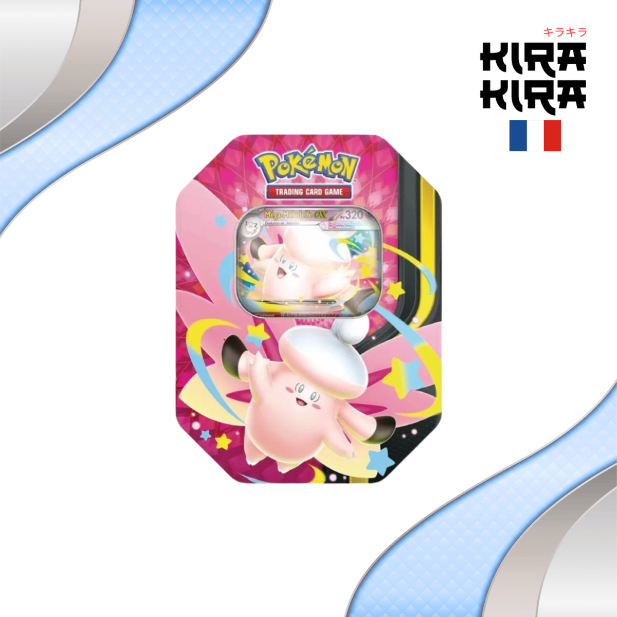 Pokémon Lot de 2 Pokebox Méga-Ectoplasma et Méga-Mélodelfe