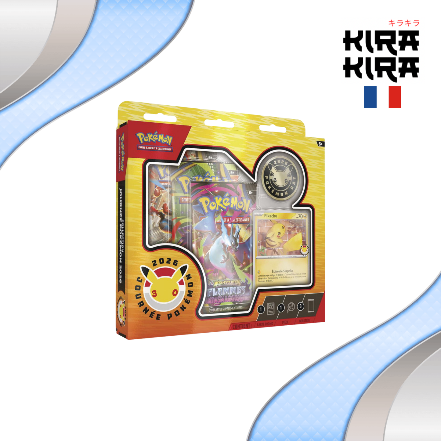 AVEC DÉFAUT Pokémon Coffret Collection Journée Pokémon 2026 - FR