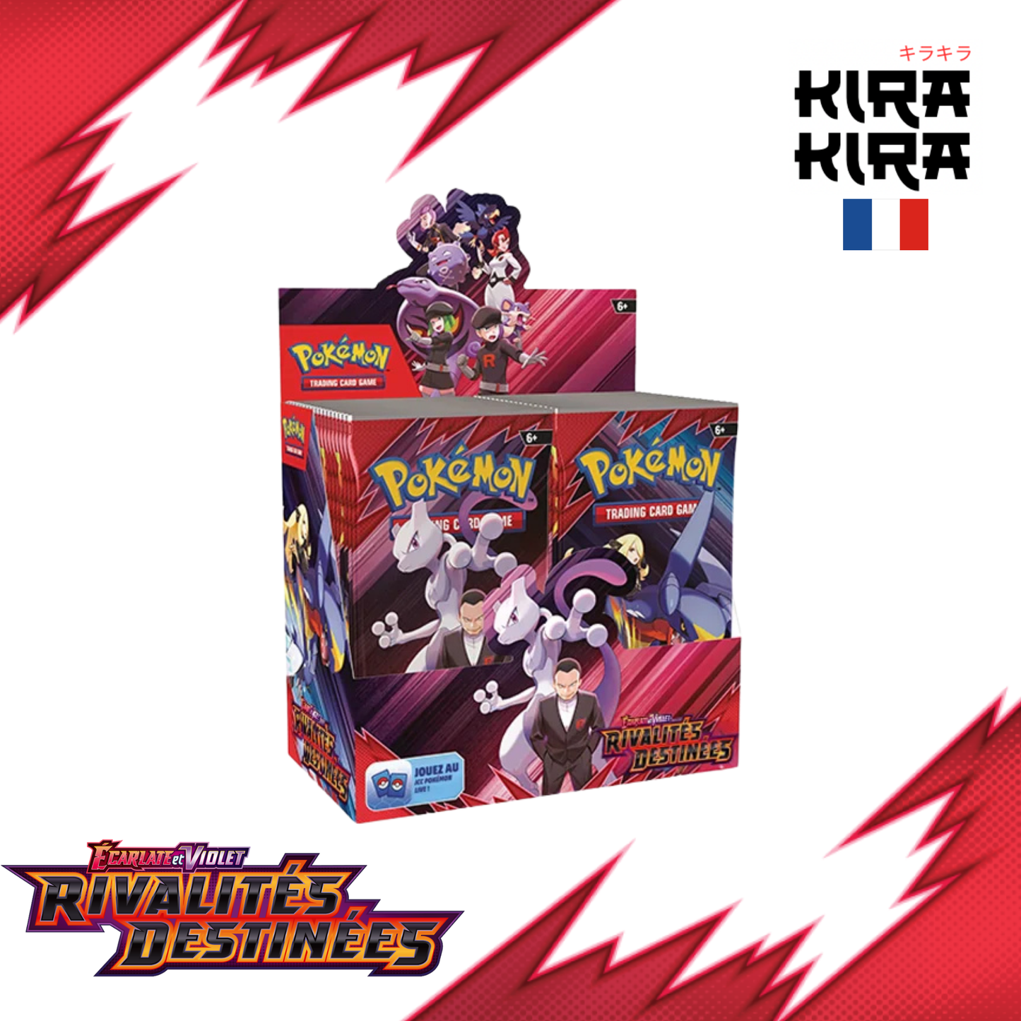 Pokémon Display EV10 Rivalités Destinées - 36 boosters - FR