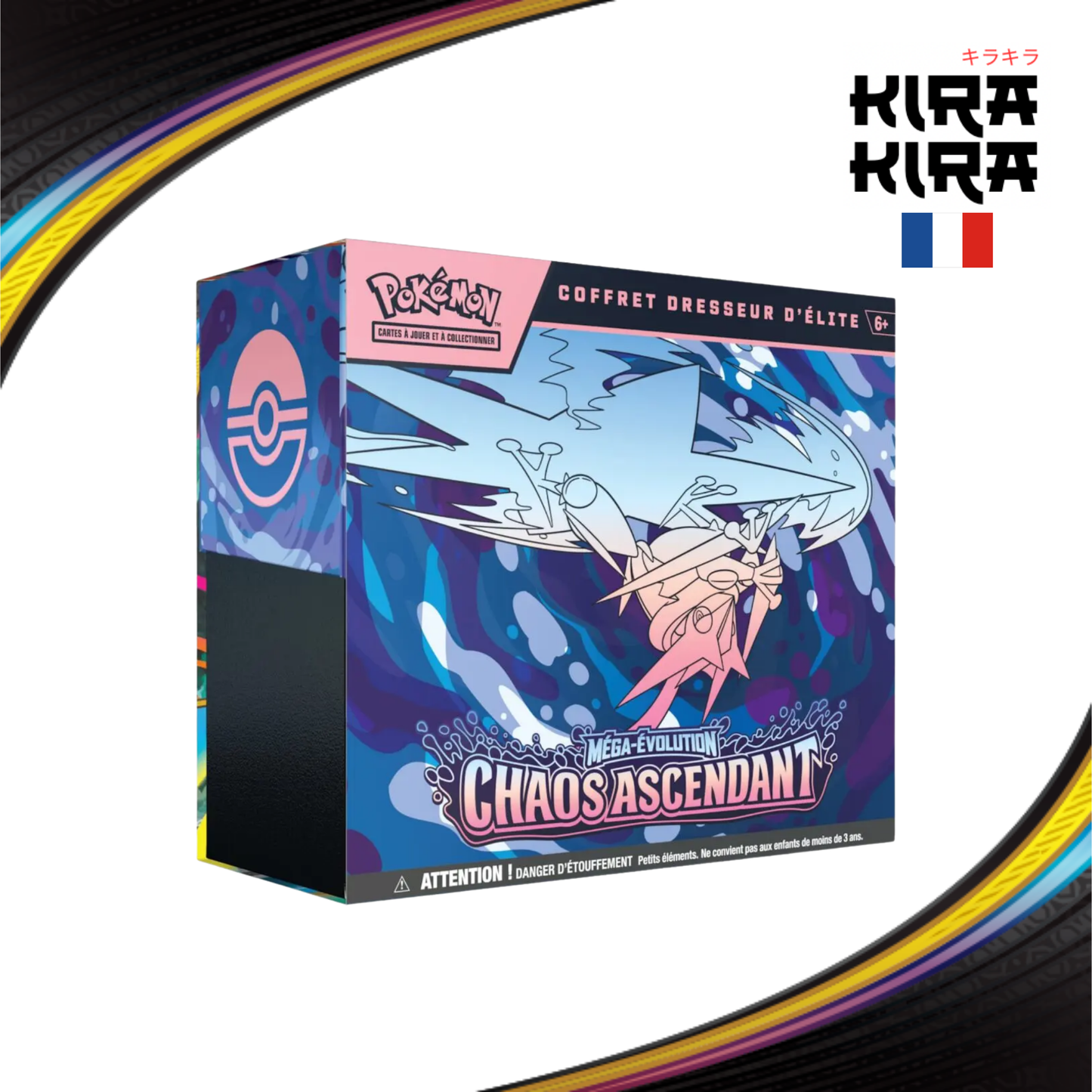 Pokémon ETB ME04 Chaos Ascendant - Coffret Dresseur d'Elite - FR