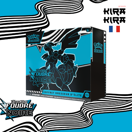 Pokémon ETB EV10.5 Foudre Noire – Coffret Dresseur d'Élite – FR