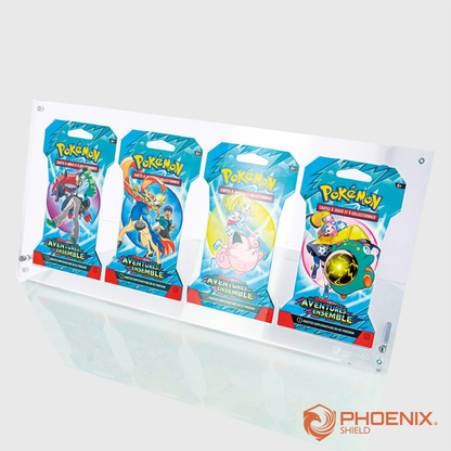 Protection 4 Boosters Blisters - Acrylique - Phoenix Shield