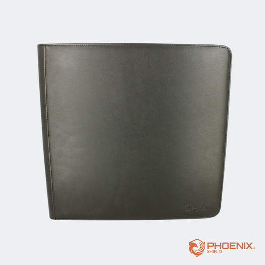 Classeur 3x4 Deluxe 480 emplacements - Pour Toploader Noir - Phoenix Shield