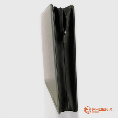 Classeur 3x4 Deluxe 480 emplacements - Pour Toploader Noir - Phoenix Shield