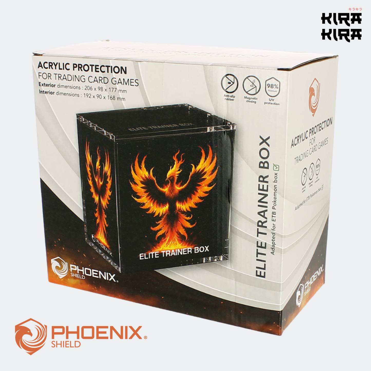 Protection ETB - Acrylique - Phoenix Shield