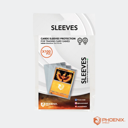 Paquet de 100 sleeves - Phoenix Shield