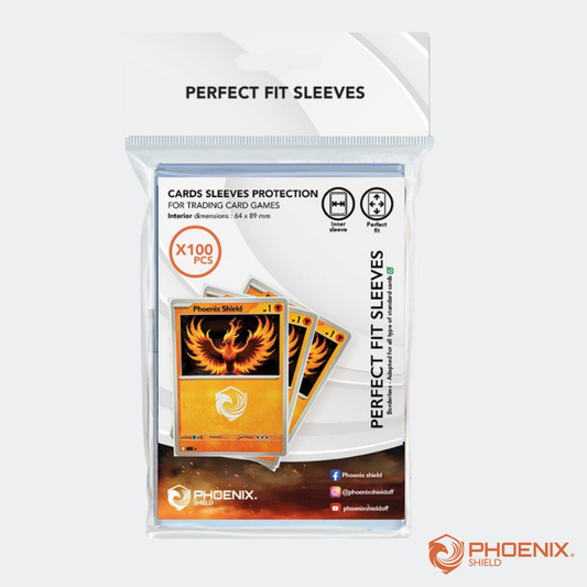 Paquet de 100 Sleeves Perfect fit - Phoenix Shield