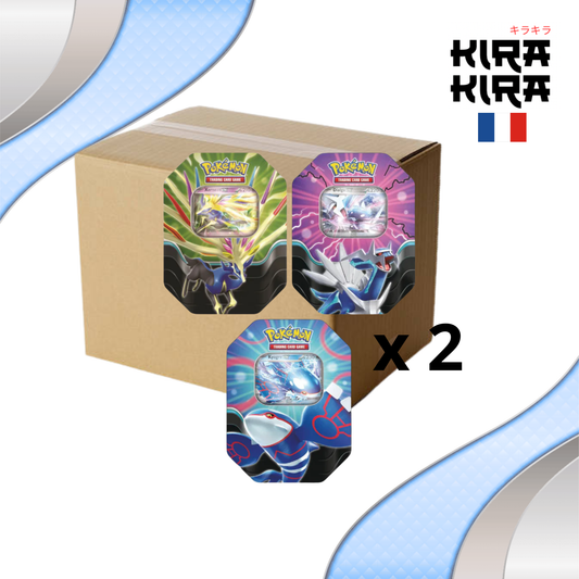 Pokémon Case Pokebox Xernèas / Dialga / Kyogre - FR