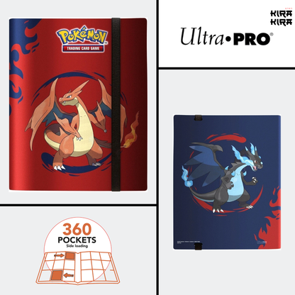 Classeur 3x3 deluxe - 360 emplacements - Méga-Dracaufeu - Ultra Pro