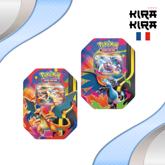 Pokémon Lot de 2 Pokebox Méga-Dracaufeu X et Méga-Dracaufeu Y
