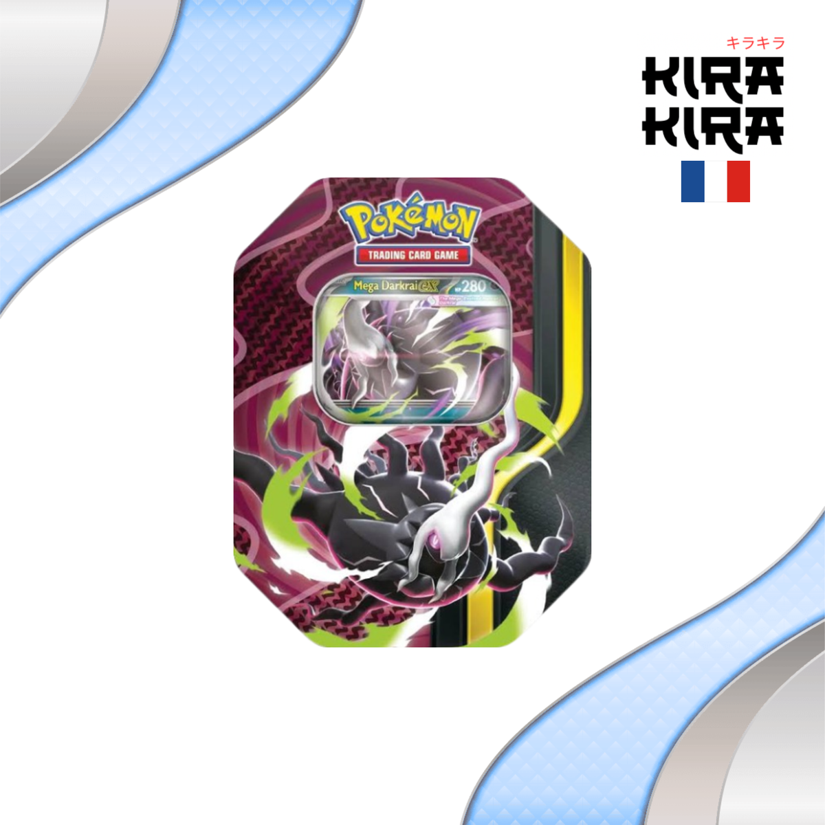 Pokémon Lot de 3 Pokebox Méga-Dracolosse, Méga-Zéraora et Méga-Darkrai