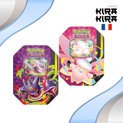 Pokémon Lot de 2 Pokebox Méga-Ectoplasma et Méga-Mélodelfe