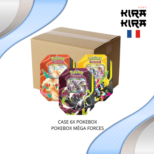 Pokémon case Pokebox Méga-Dracolosse, Méga-Zéraora et Méga-Darkrai