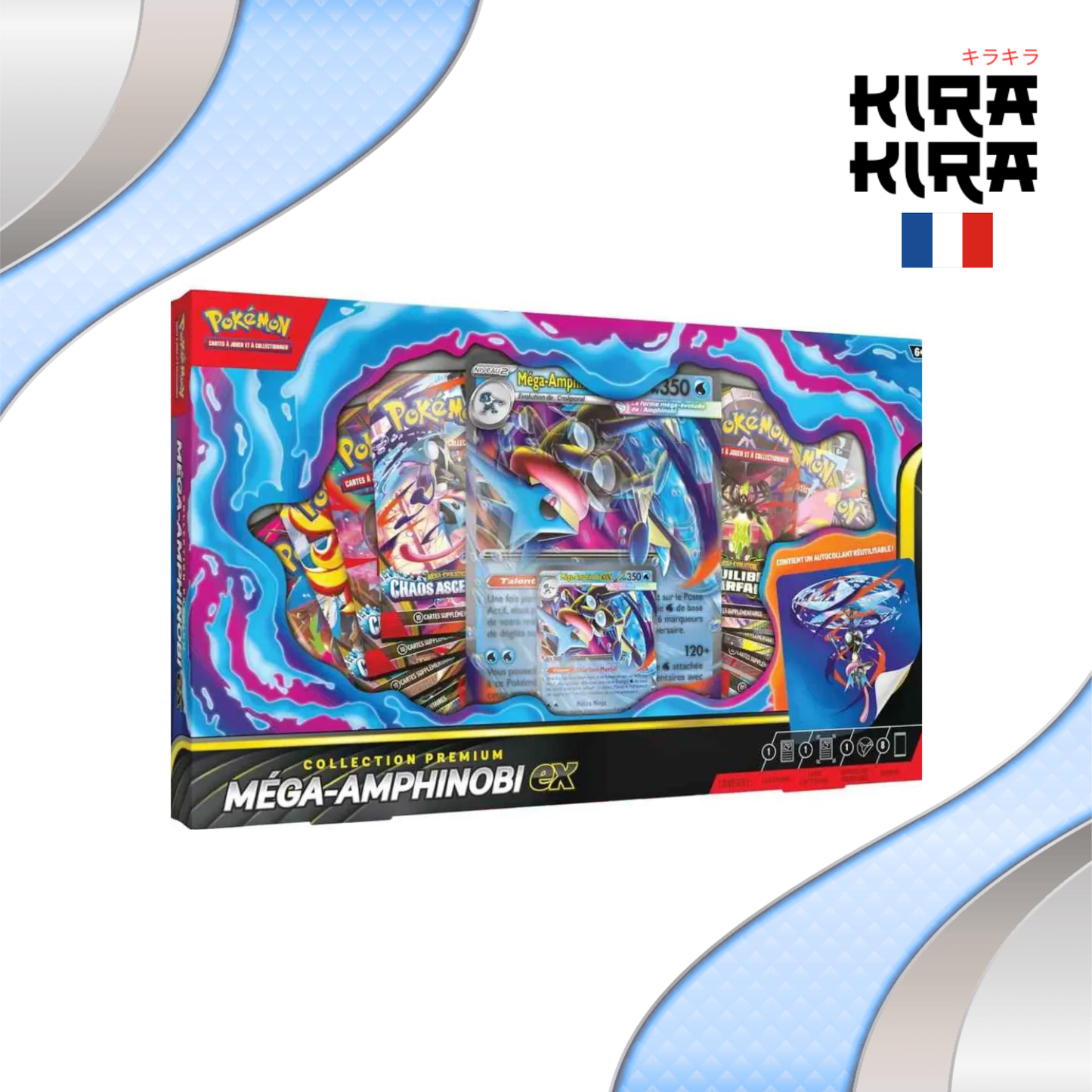Pokémon Coffret Collection Premium Méga-Amphinobi ex - FR