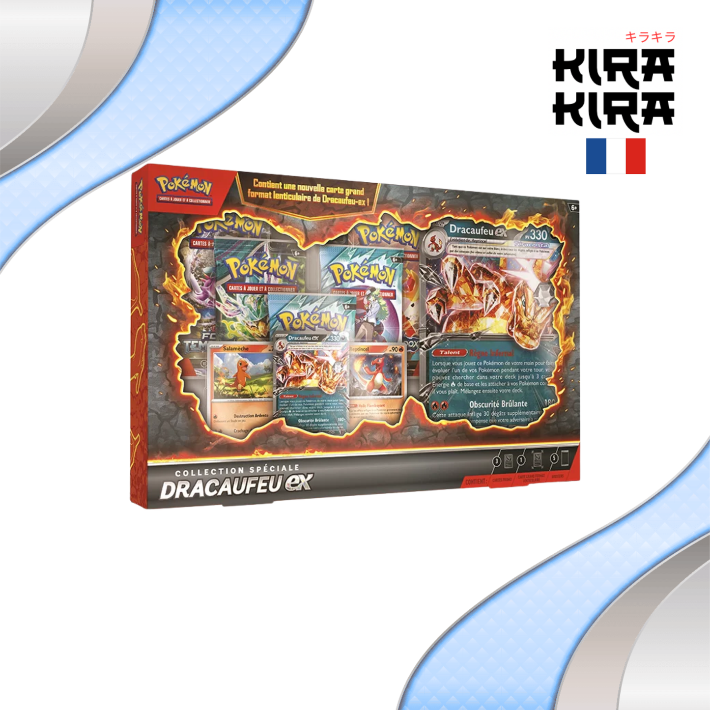 Pokémon Coffret Collection Spéciale Dracaufeu ex - FR