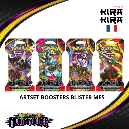Pokémon Artset Booster Blister ME05 Nuit Noire