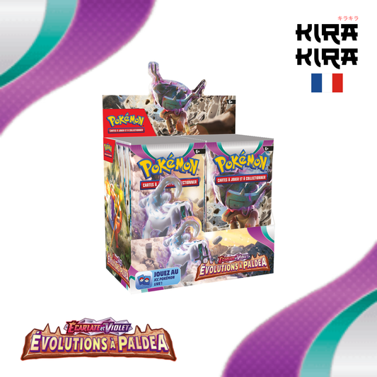 AVEC DÉFAUT Pokémon Display EV02 Évolutions à Paldea - 36 boosters - FR