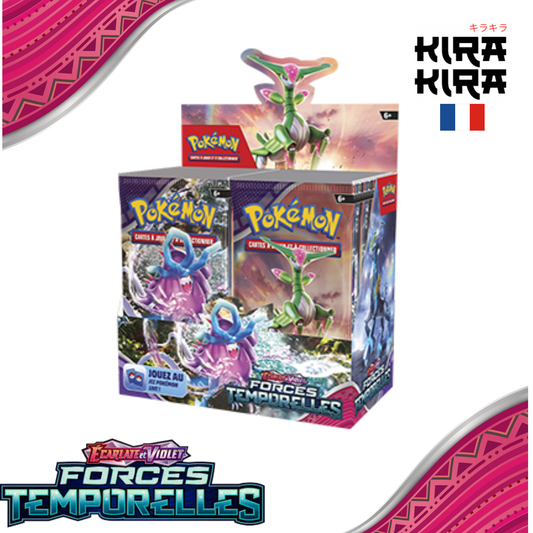 AVEC DÉFAUT Pokémon Display EV05 Forces Temporelles - 36 boosters - FR