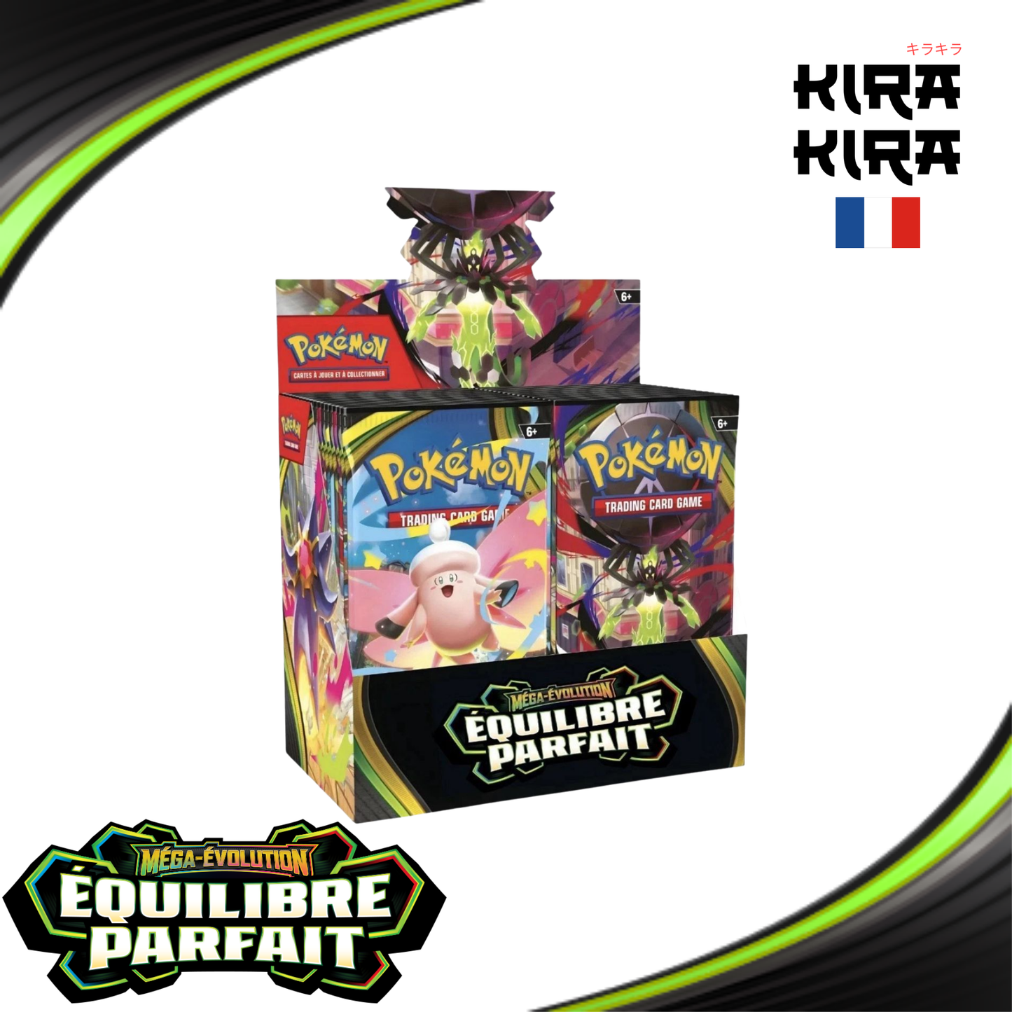 AVEC DÉFAUT Pokémon Display ME03 Équilibre Parfait  - 36 boosters - FR