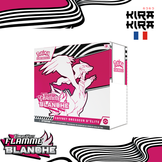 Pokémon ETB EV10.5 Flamme Blanche – Coffret Dresseur d'Élite – FR