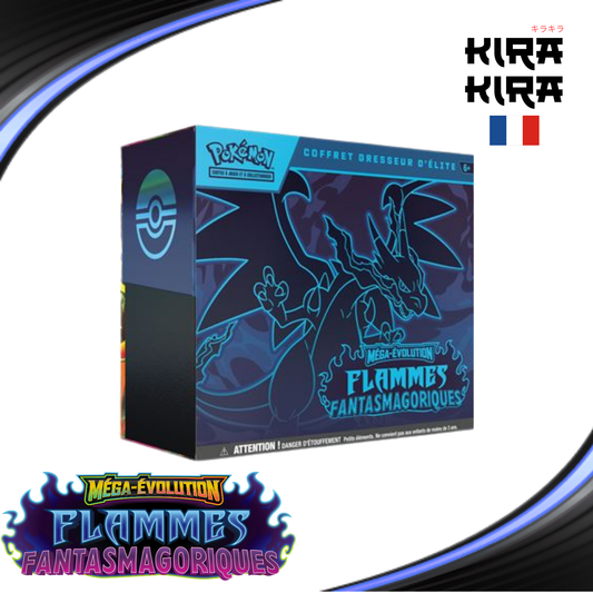 Pokémon ETB ME02 Flammes Fantasmagoriques - Coffret Dresseur d'Elite - FR