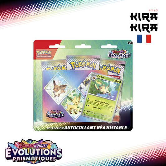 Pokémon Tripack EV08.5 Évolutions Prismatiques - FR