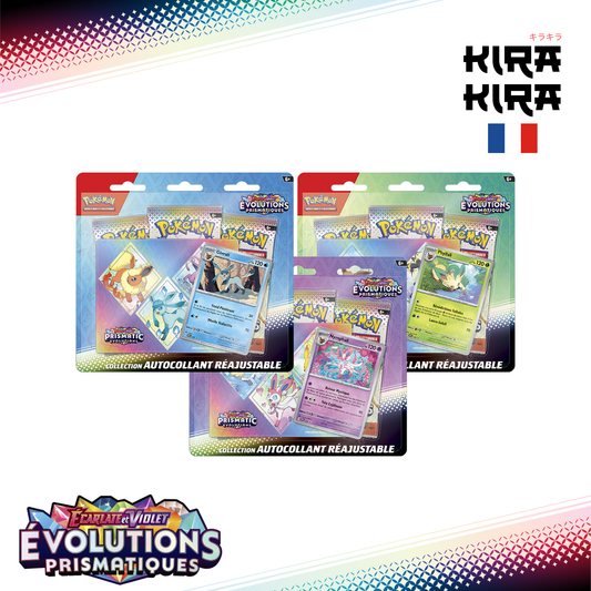 Pokémon Tripack EV08.5 Évolutions Prismatiques - FR